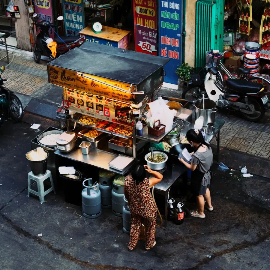 Bếp chế biến